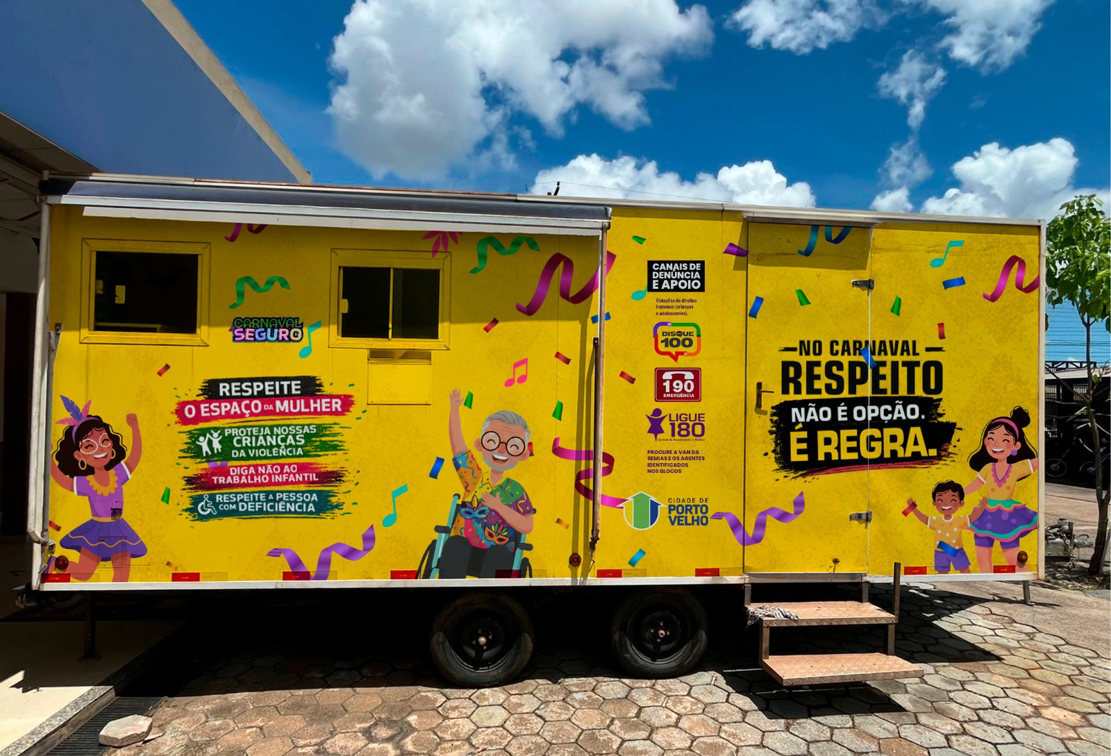 A iniciativa integra o conjunto de medidas adotadas pelo Município para assegurar um ambiente seguro